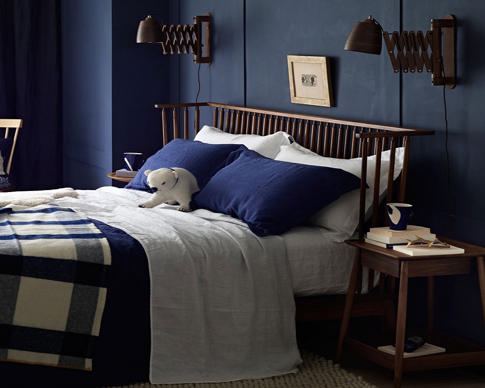 رنگ های مناسب برای اتاق خواب شما آبی